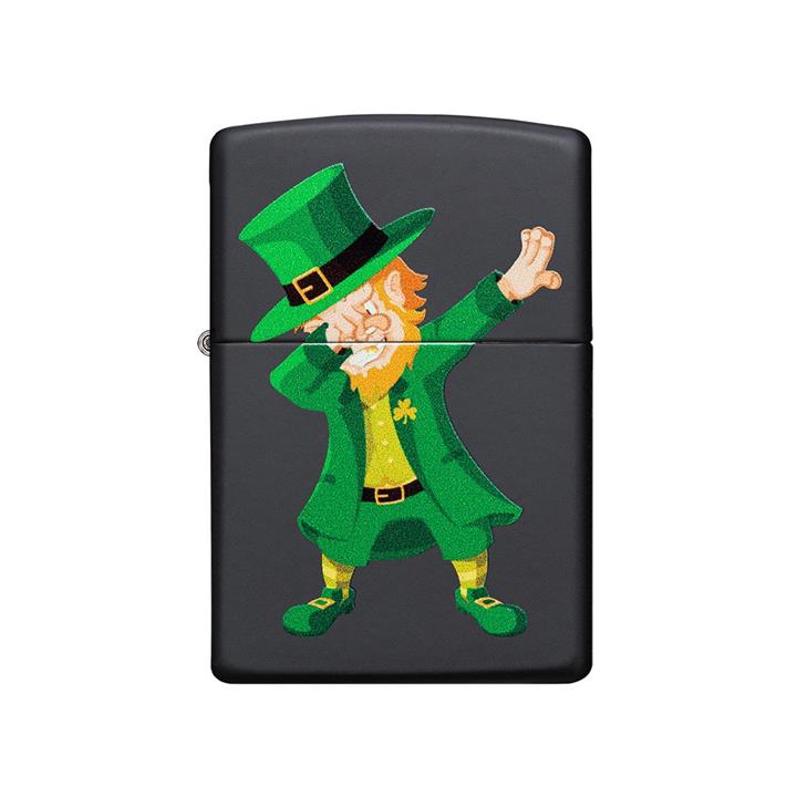فندک زیپو مدل Dabbing Leprechaun Design کد 49124